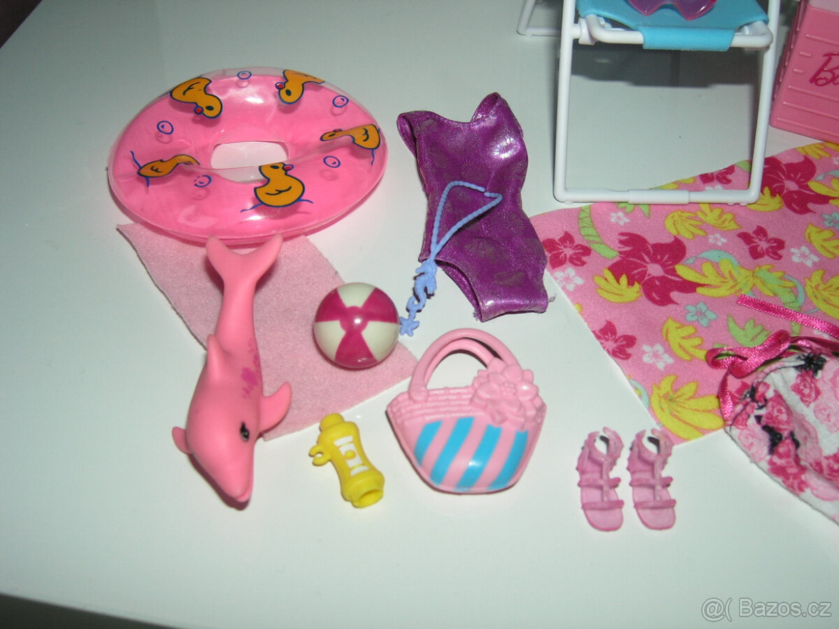 Barbie plážový set plavky nábytek - 2