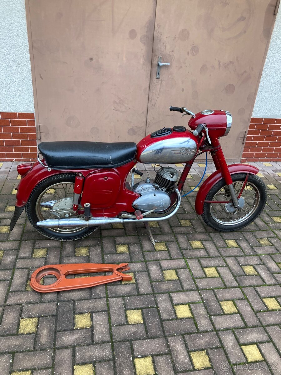 Jawa čz 150/352 půlbuben - 2