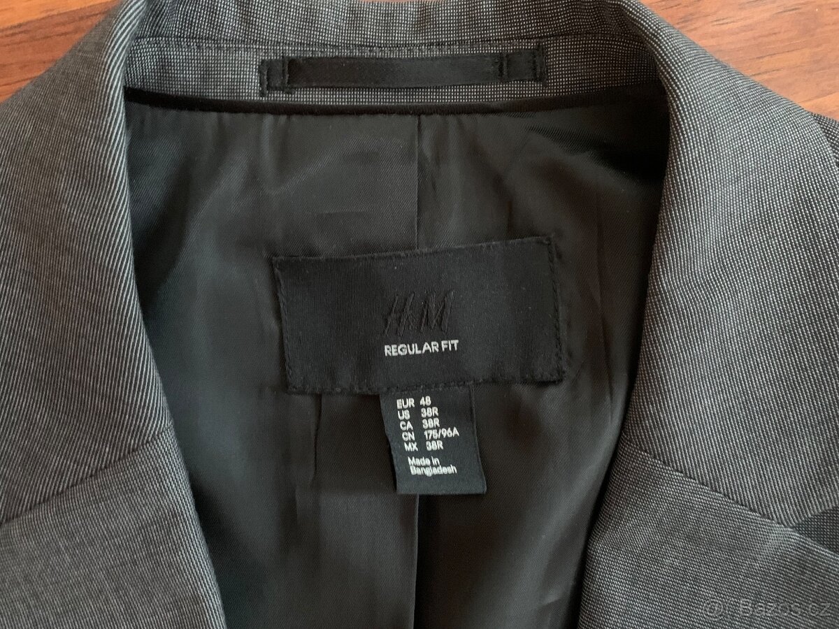 Panský oblek H&M vel.48 - 2