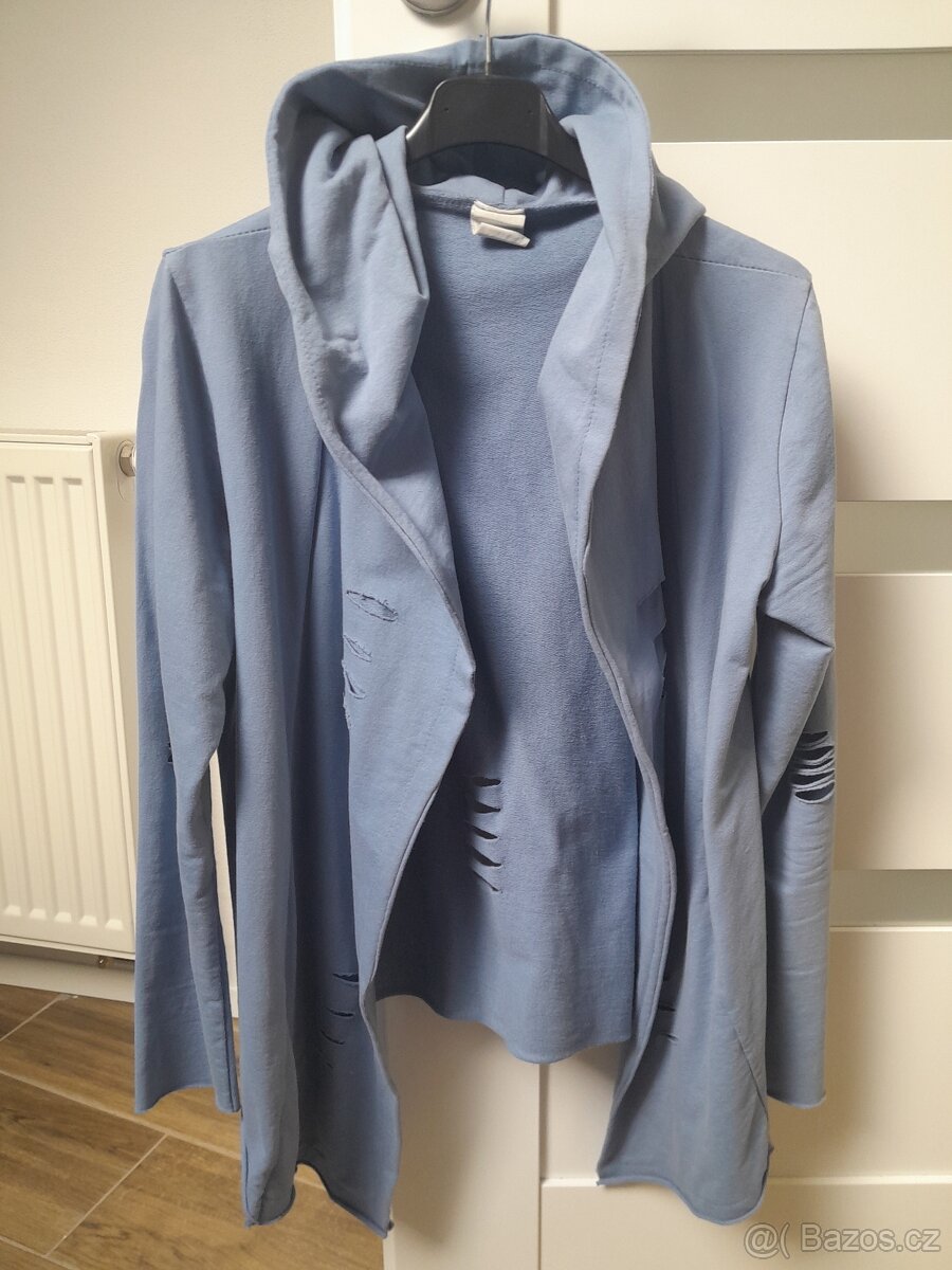 Nový teplakový kardigan S/L - 2