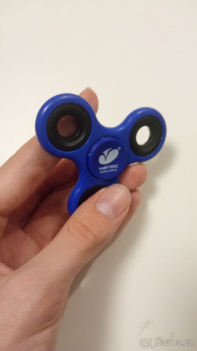 Heavy metal fidget spinner – Varroc logo - 2