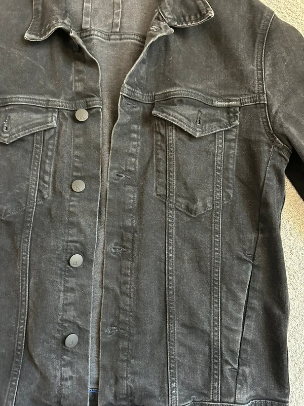 Riflová bunda Calvin Klein - 2