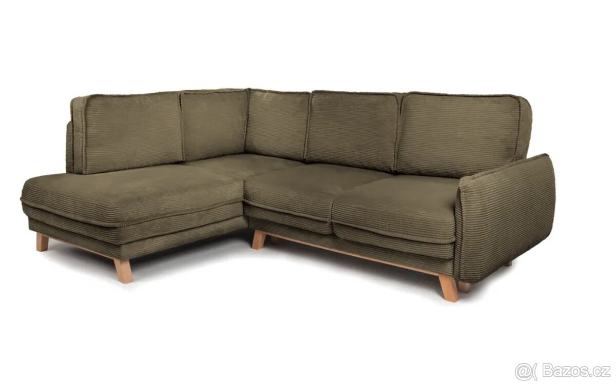 Rohová rozkládací sofa TORI, - 2