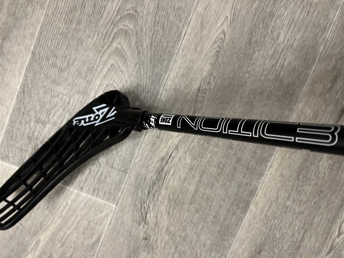 ZONE FLOORBALL HYPER COMPOSITE 27 BLACK/WHITE - 2