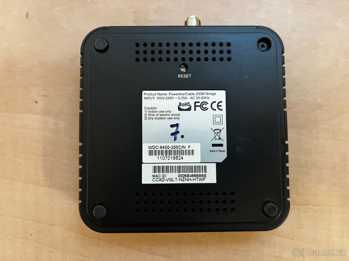 WODASIGN • Wodaplug2 200C/N • PowerLAN adaptér 200Mbps - 2