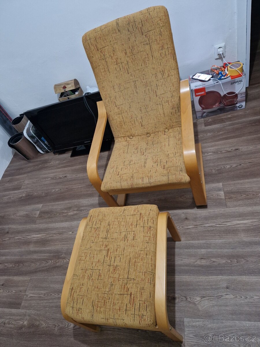 Křeslo s podnožakem - 2