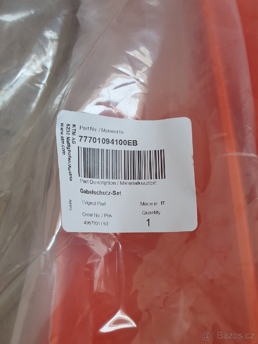 Nová sada chráničů vidlice ktm - 2