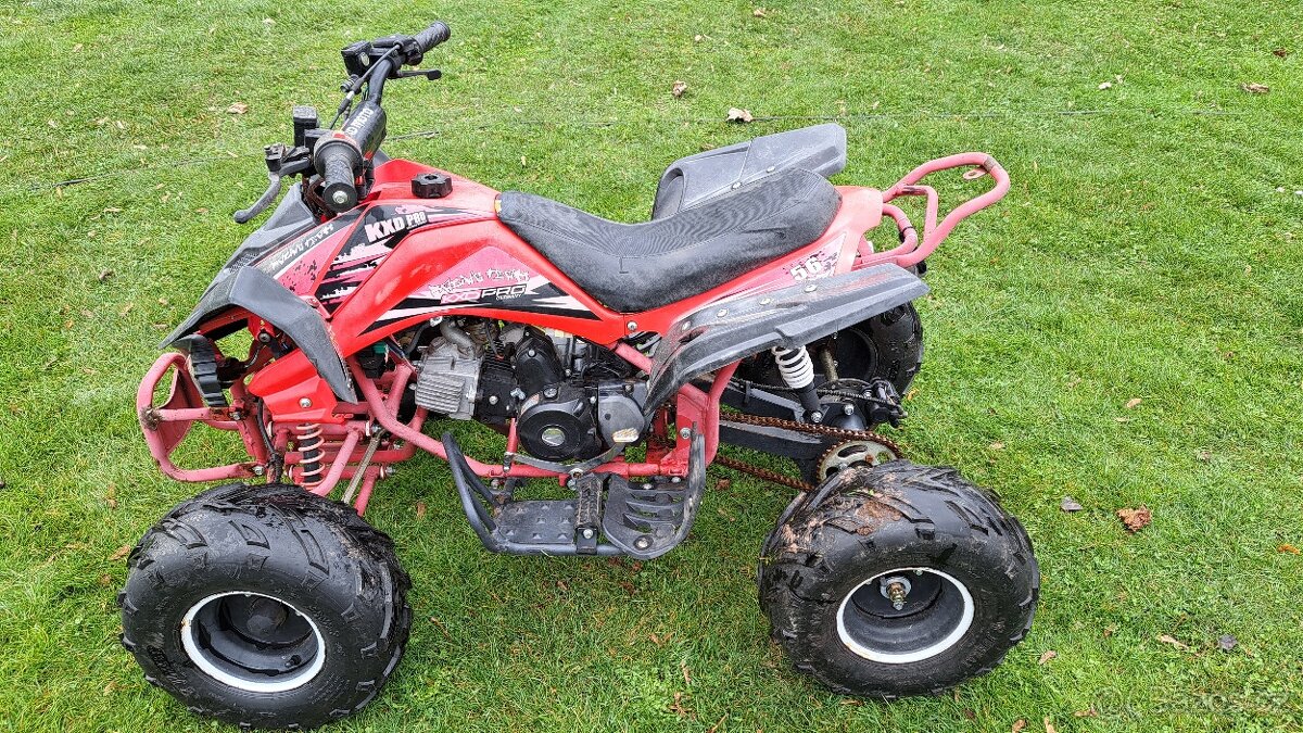 2x Čtyřkolka 125ccm + vlek