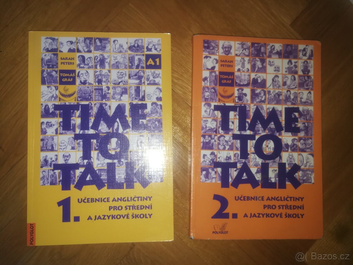 učebnice AJ, Peprník, Time to talk, Headway - 2