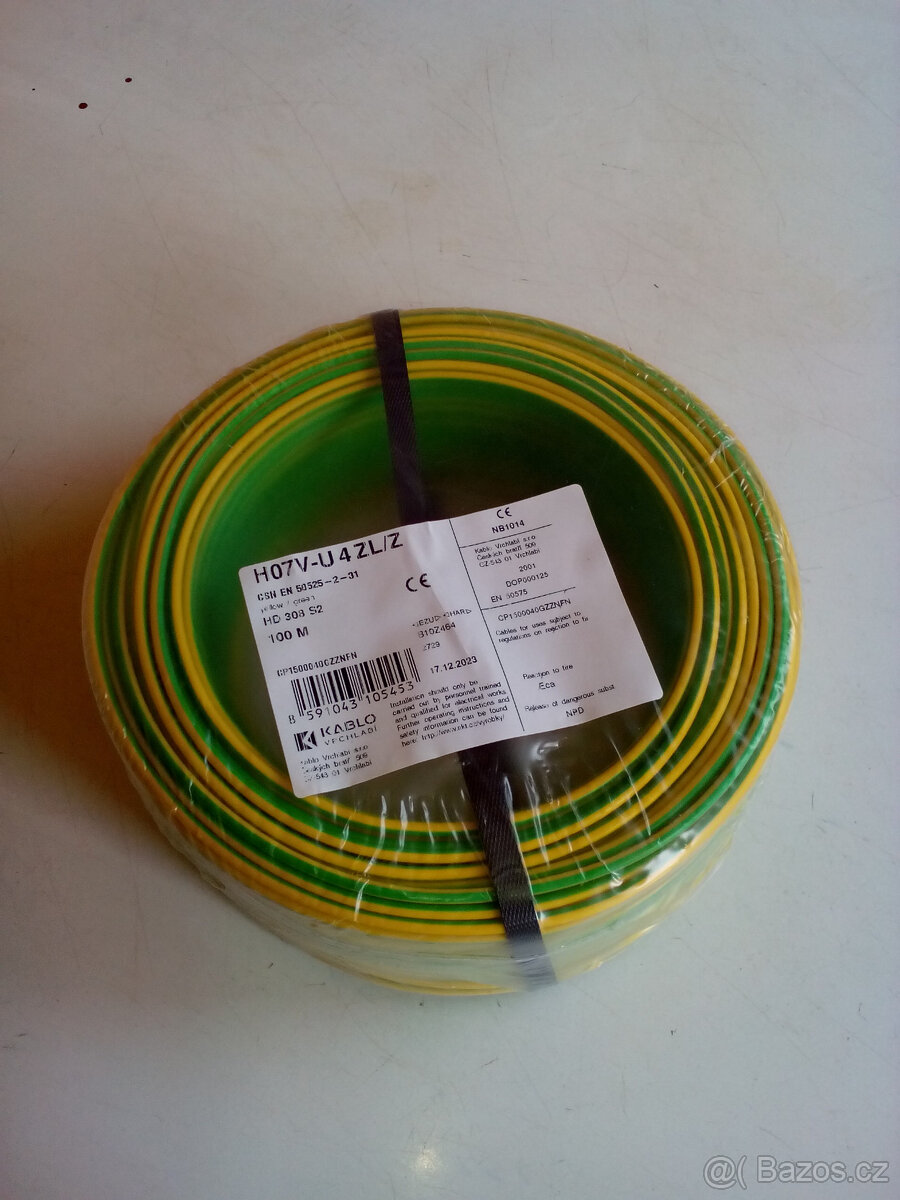 Prodám nové cyky J3x1,5 a J3x2,5 a další - 2