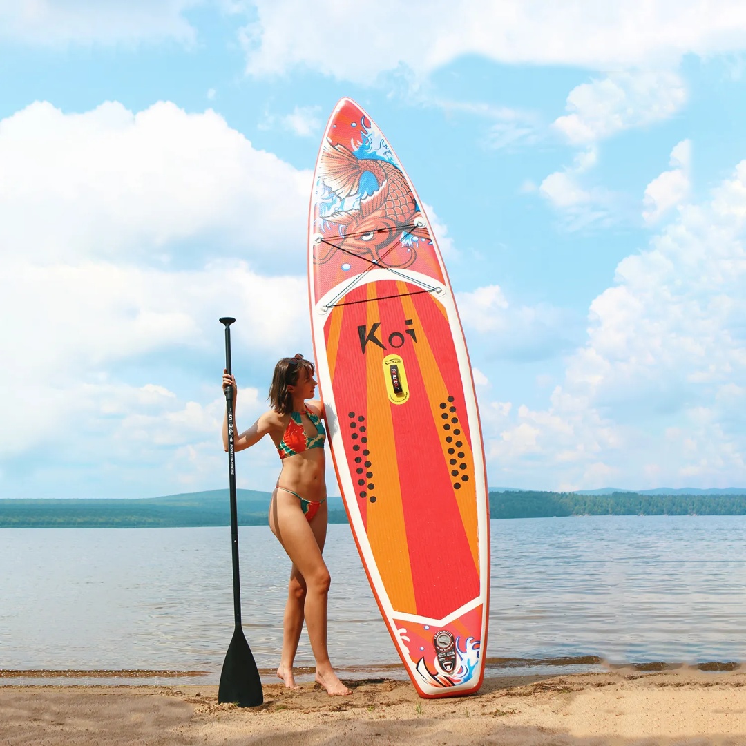 Surfboard Koi SUP PaddleBoard nafukovací 350x83x15cm - 2