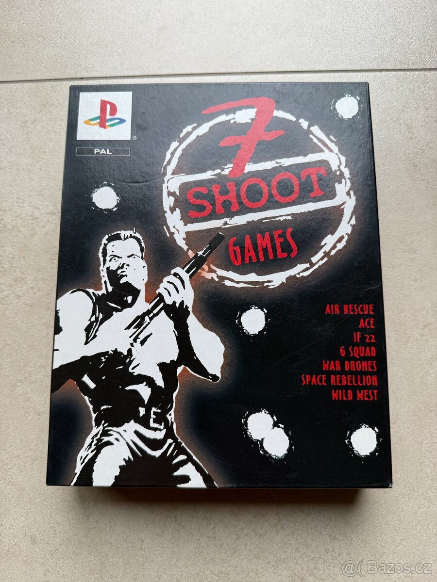 Playstation1 - 7 SHOOT games PAL,OVP - 2