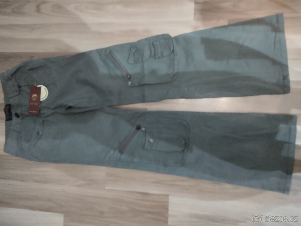 Khaki kalhoty vel. 27 - 2