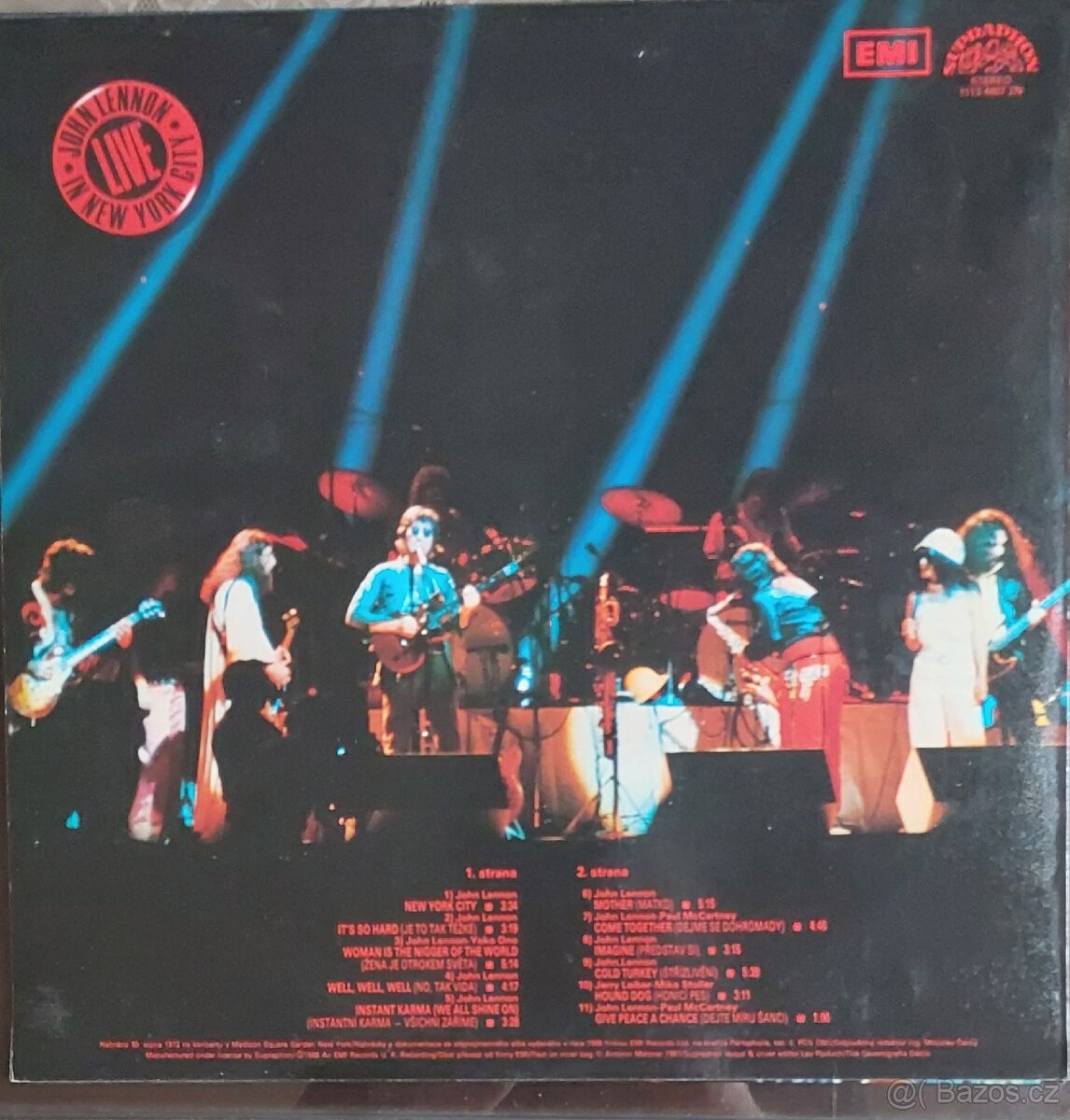 John Lennon Live in New York LP - 2
