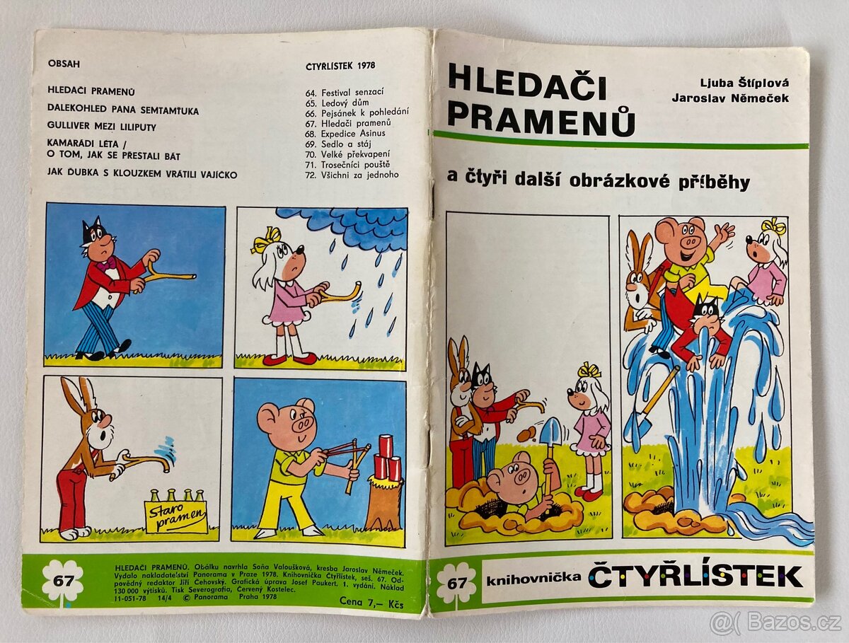 Čtyřlístek 67 - Hledači pramenů (1978) - 2