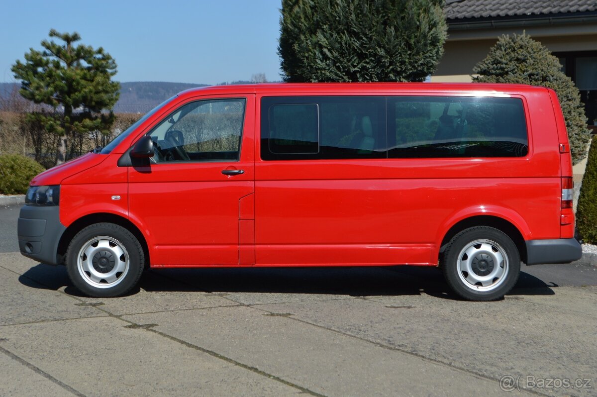 VW T5 Transporter 2.0 Tdi 103kw DSG 9 míst long - 2