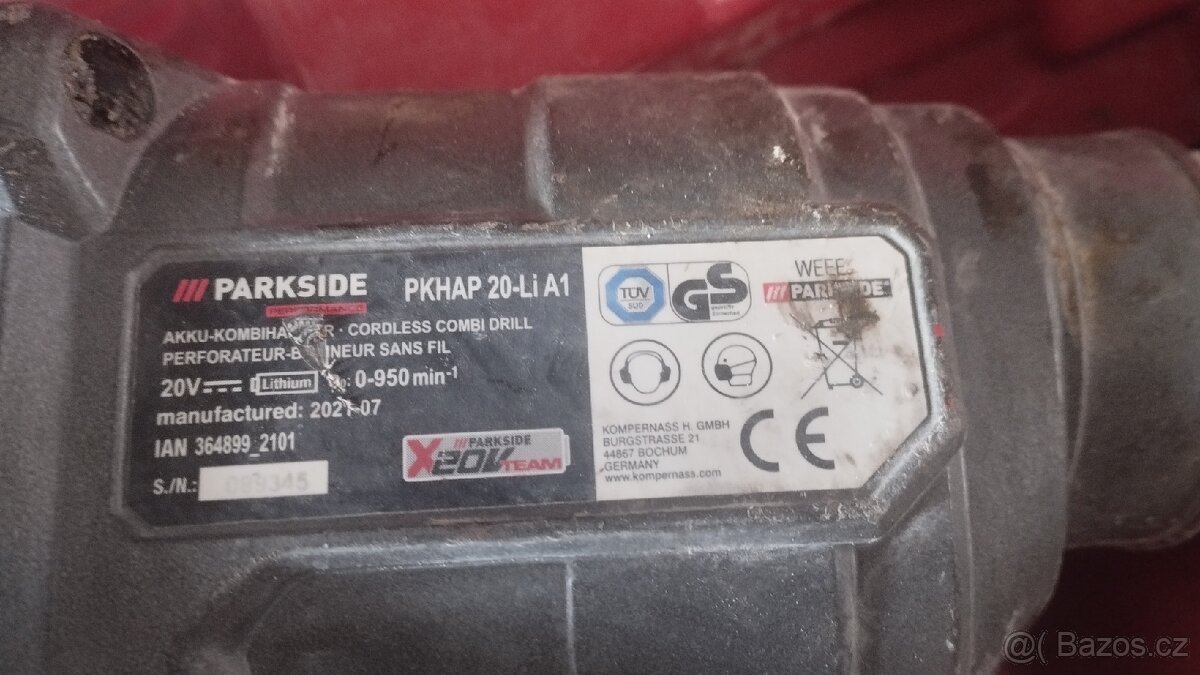 PKHAP - 20Li příklepová vrtačka na ND - 2