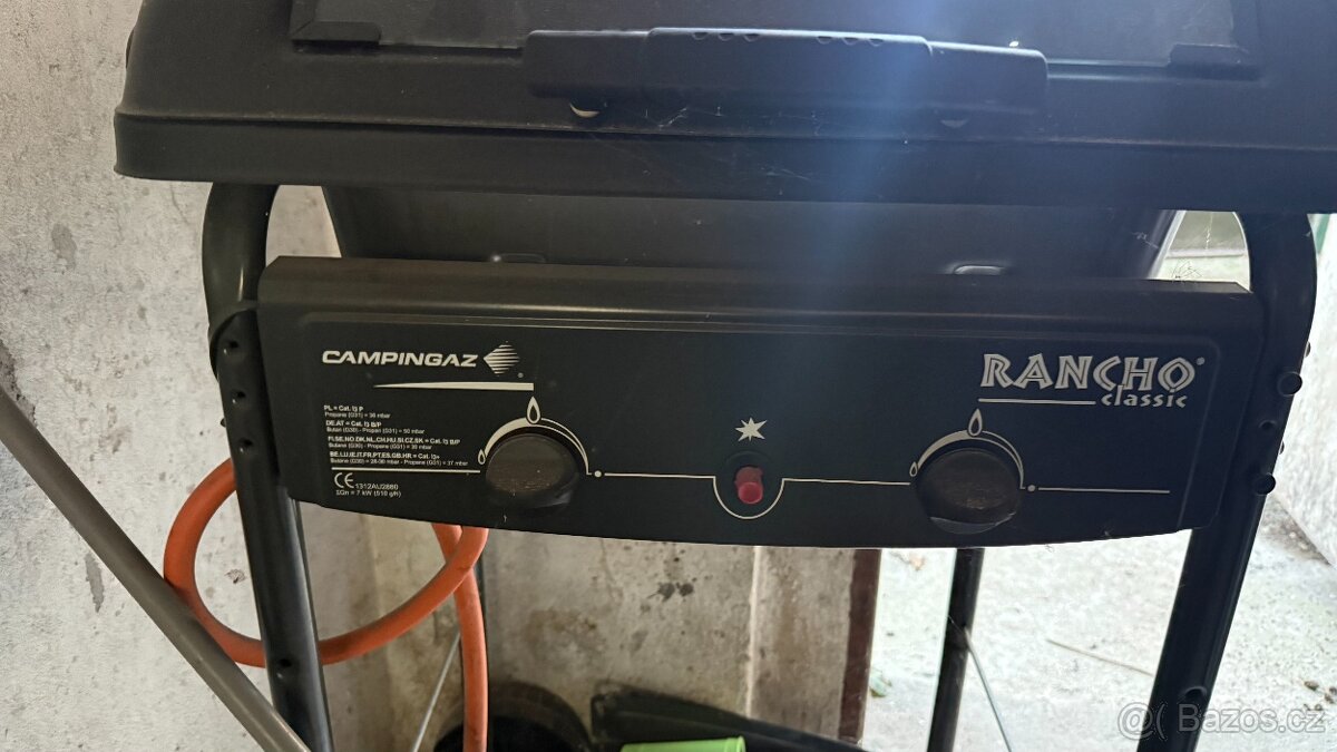 Plynový gril na lávové kameny - 2