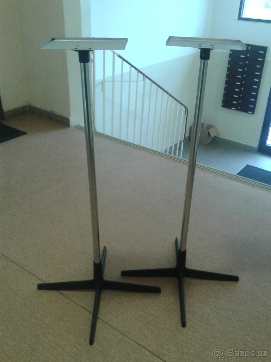 Ocelové stojany pro regálové reprosoustavy - 2