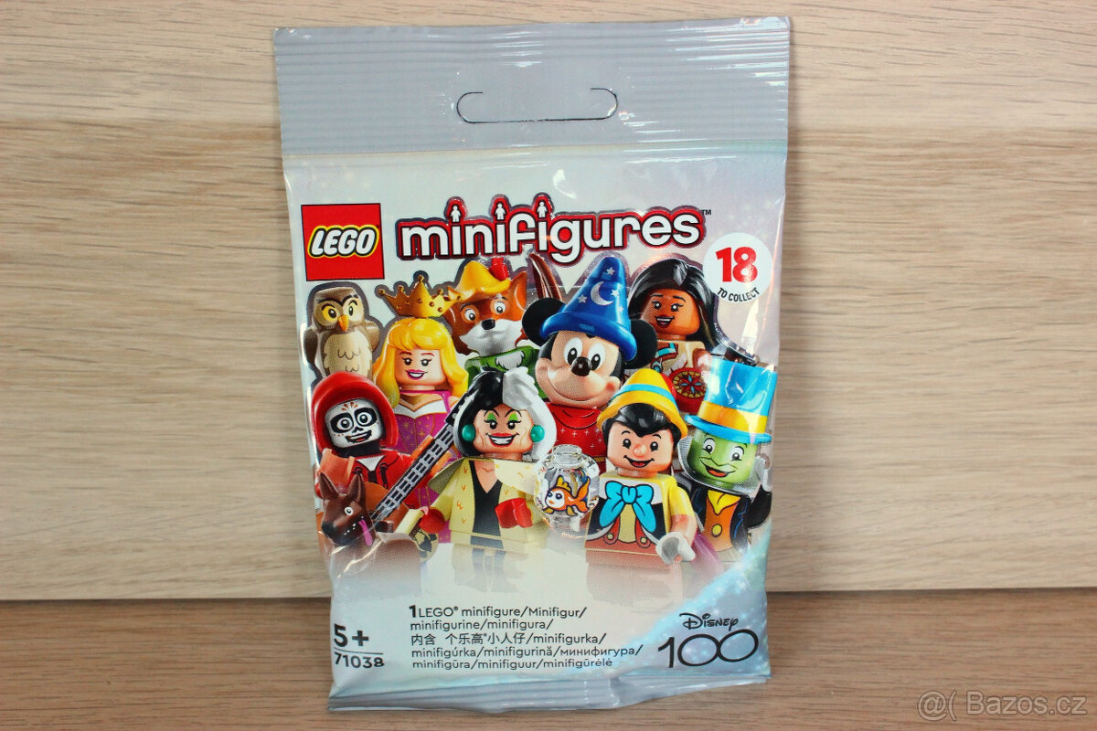 LEGO 71038 minifigurky 100. výročí Disney - kompletní série - 2