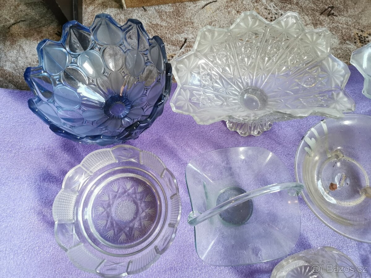 Skleněné mísy, sada 11 ks nebo jednotlivě - 2