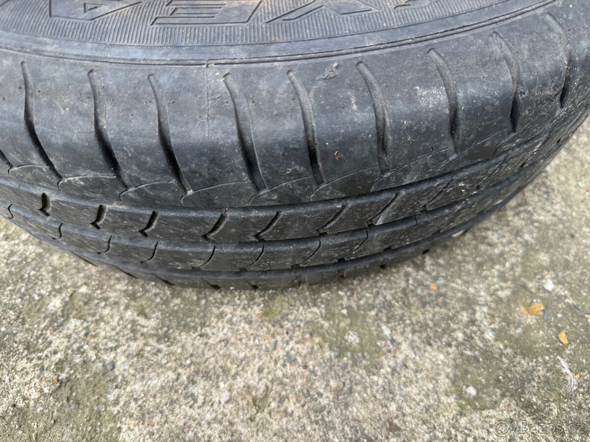 Alu kola sada s pneu letní 195/60r16, 4x108 Ford - 2