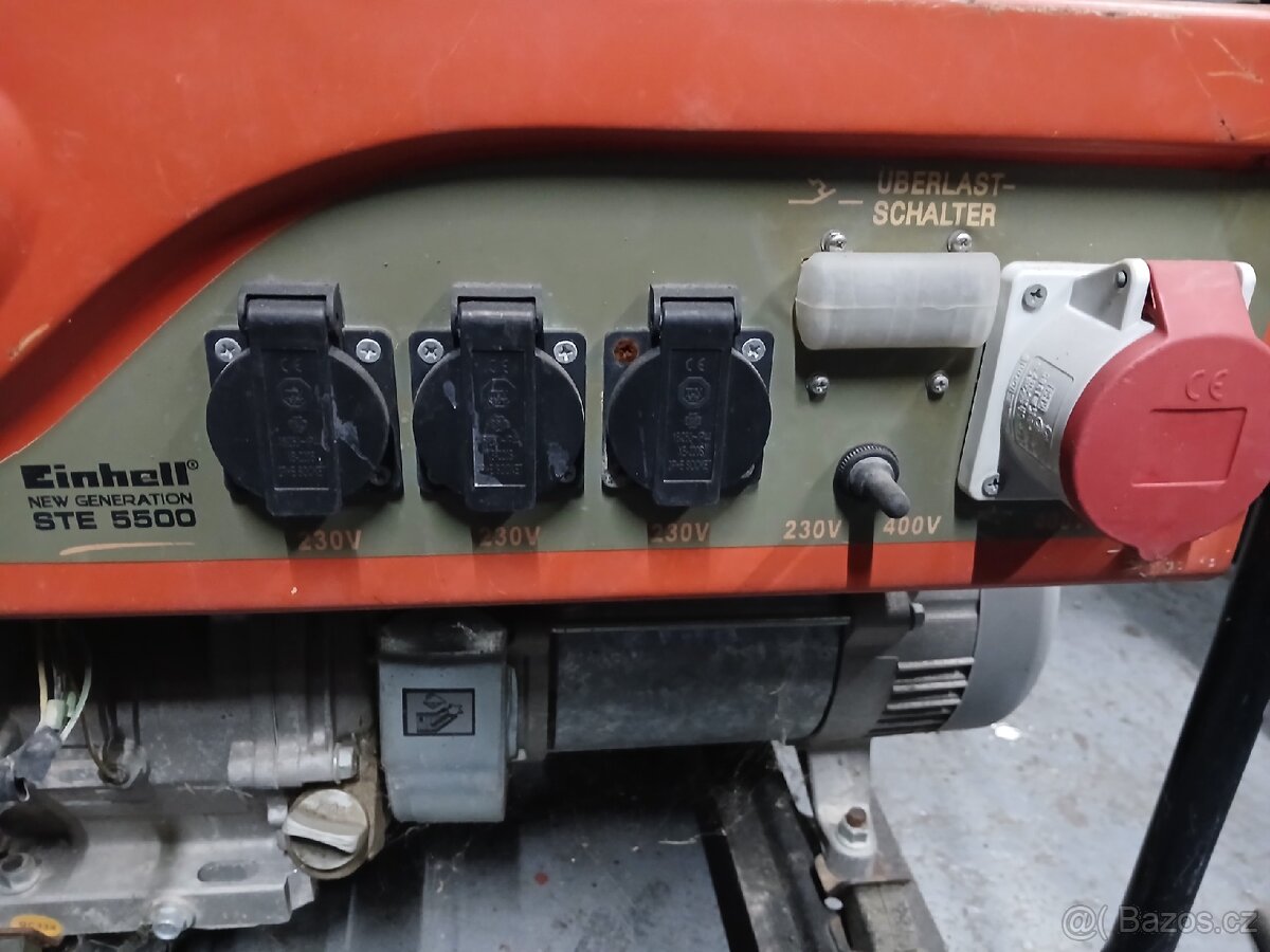 Prodám třífázovou elektrocentrálu Einhel. - 2