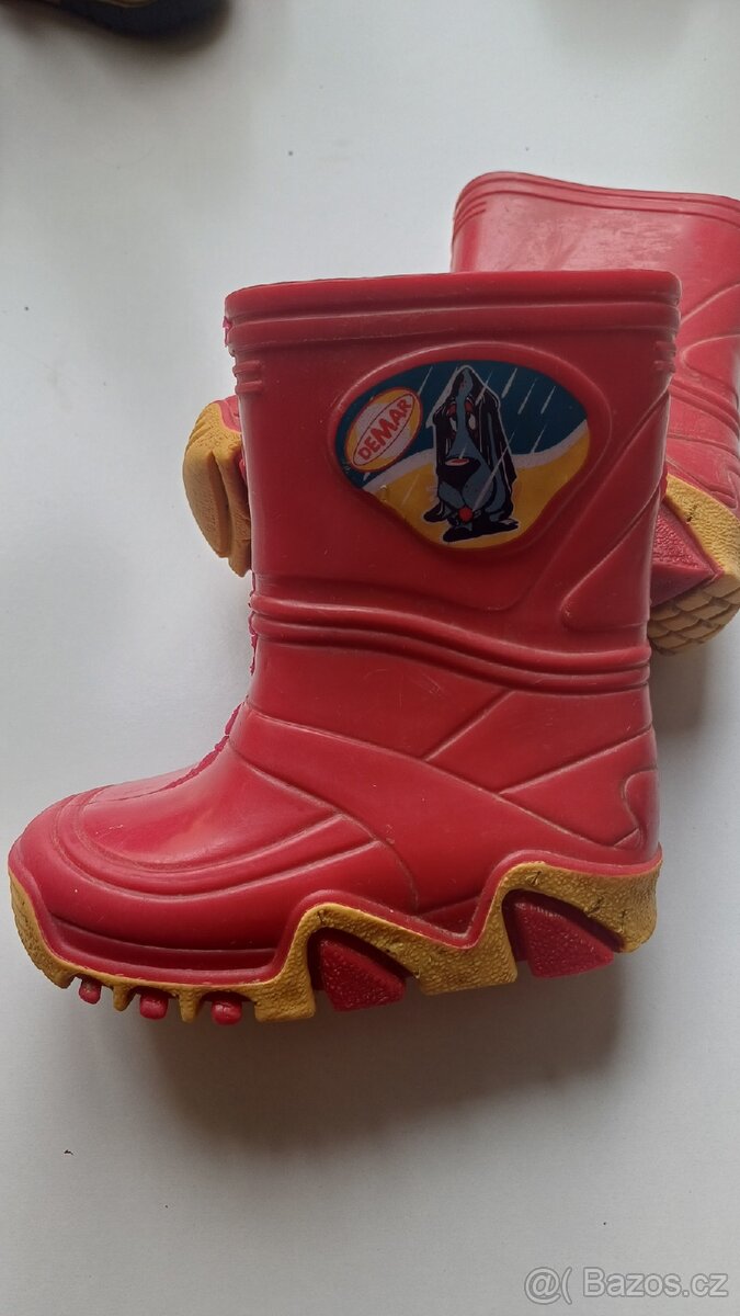 Dětské holínky vel.20/21 - 2