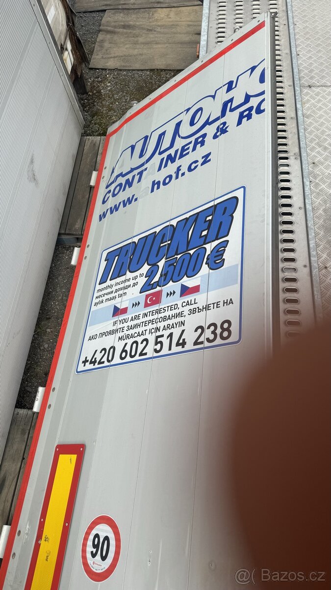 Vrata návěs 2x - 2