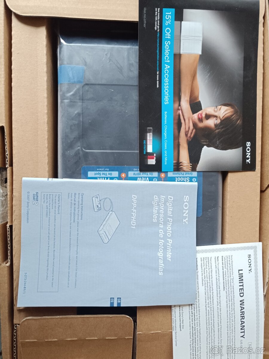 Tiskárna Sony Digital Photo Printer Model DPP-FPHD1 - 2
