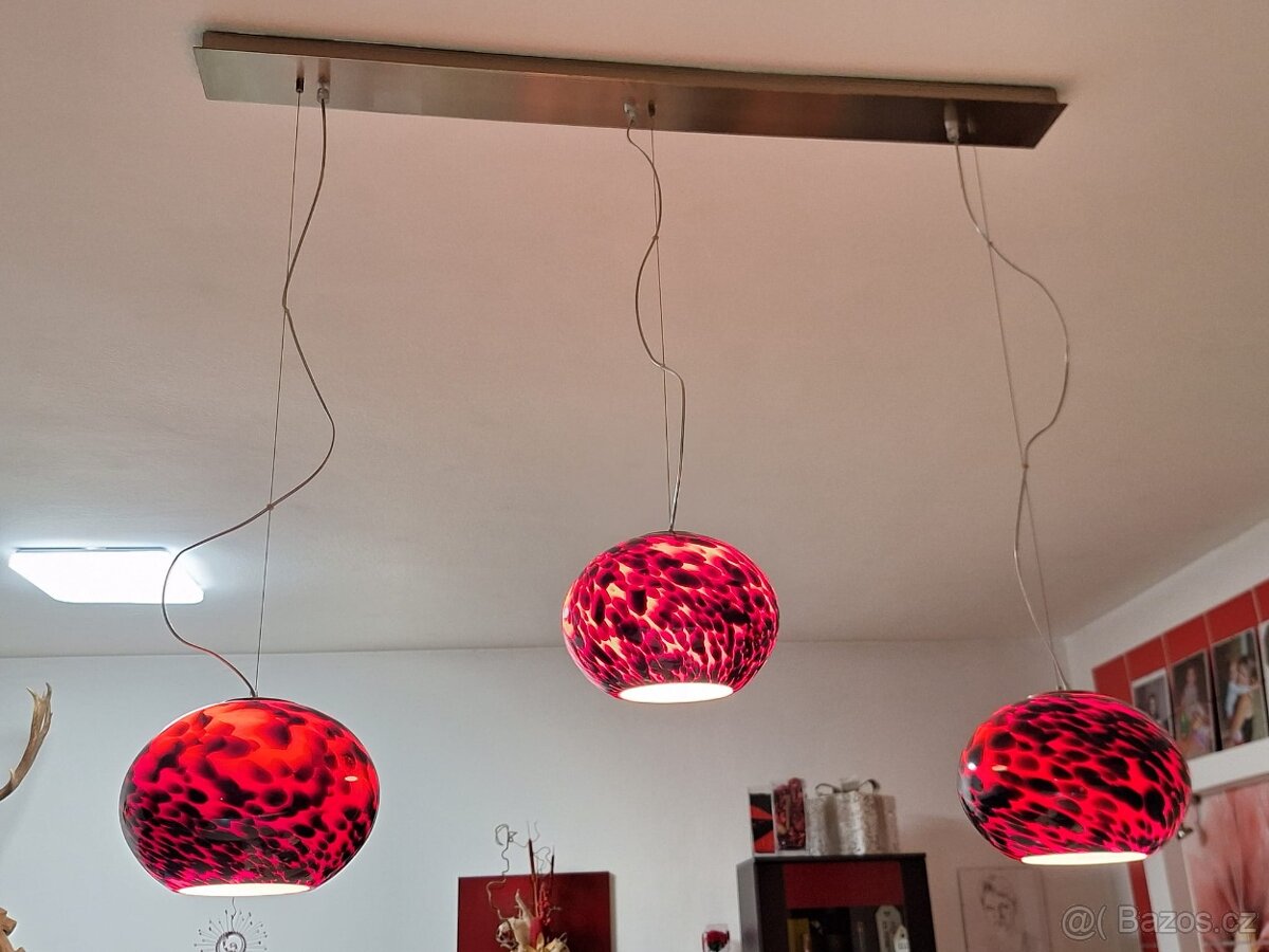 Prodám závěsné 3-dílné svítidlo - 2