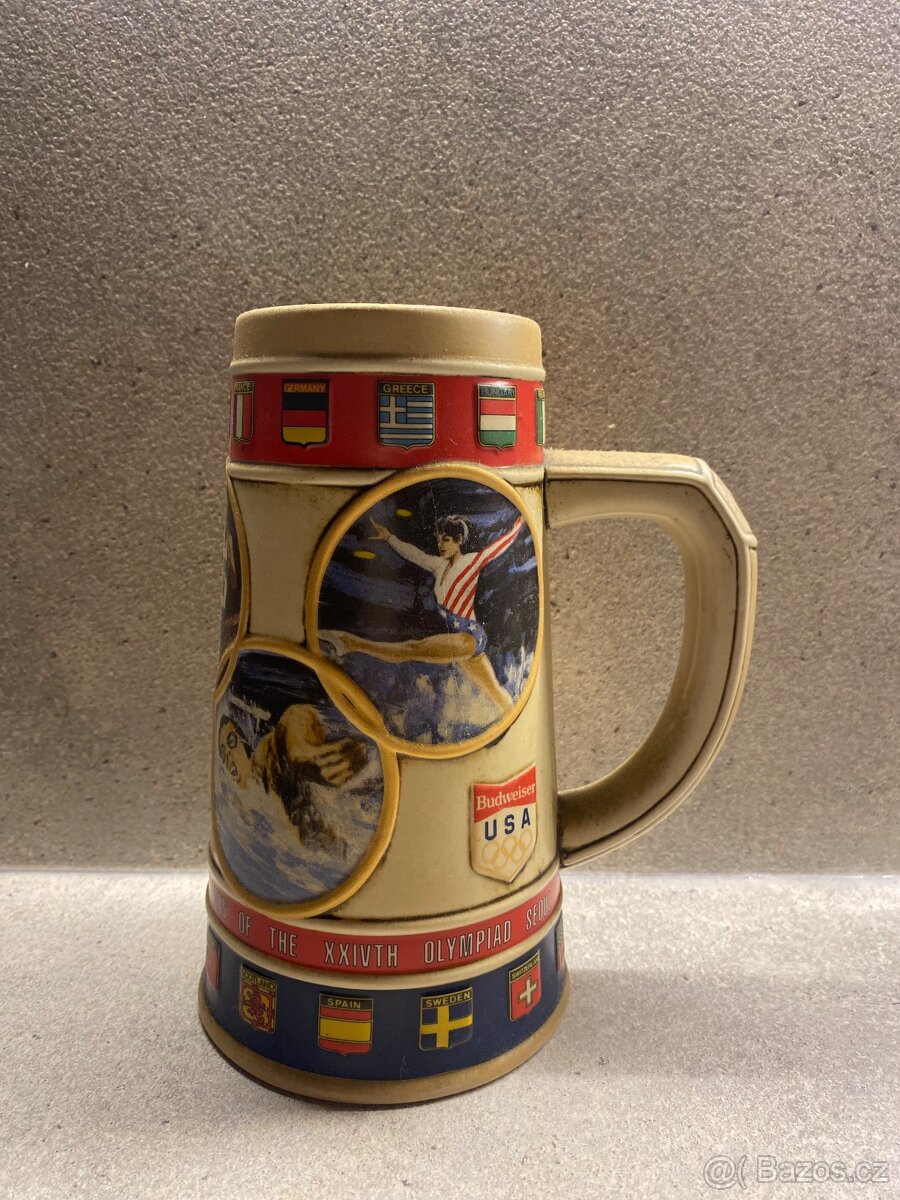 Budweiser USA keramický pohár - 2