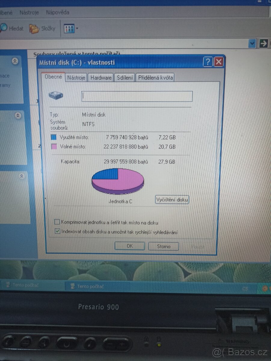 Retro notebook Compaq presario 900 - 2