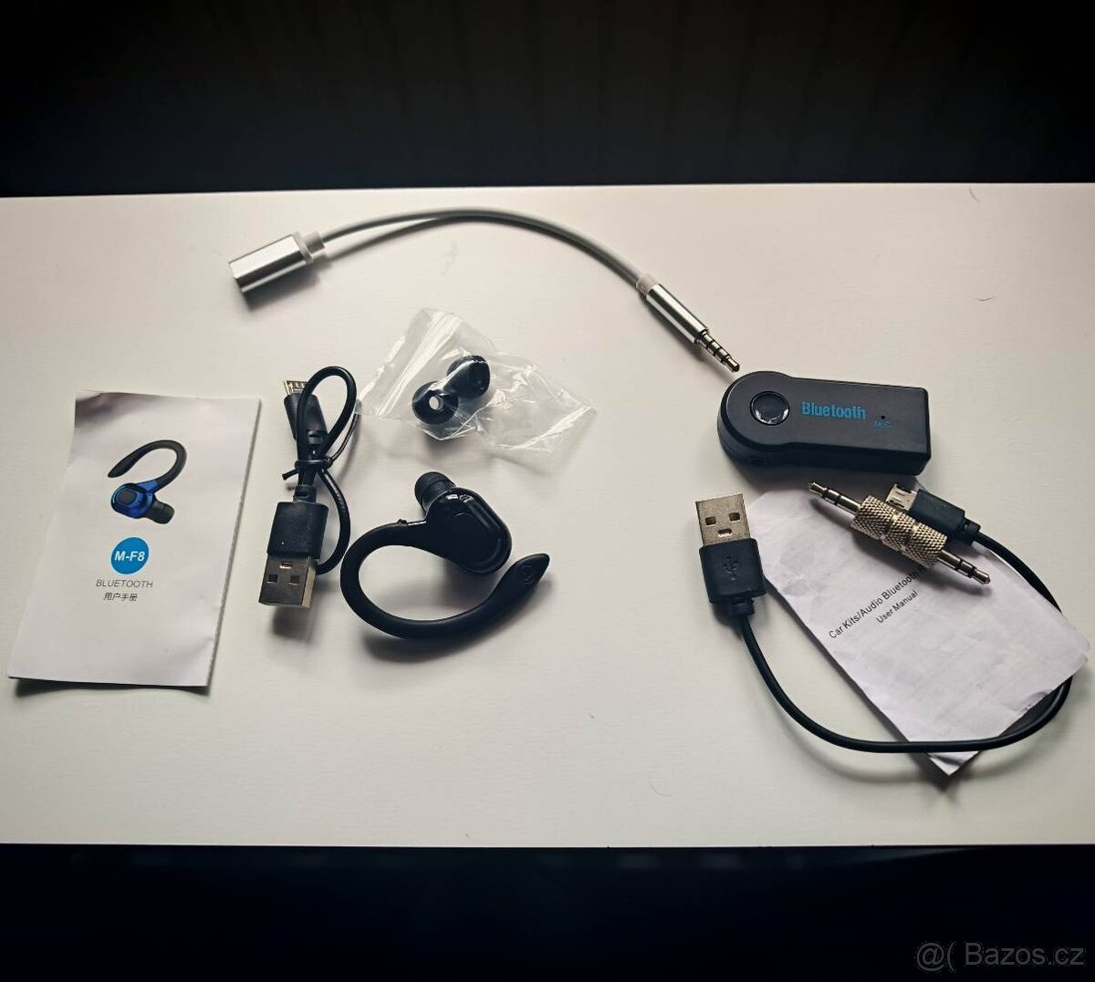 Bluetooth handsfree do auta USB-C / 3,5mm jack - 2