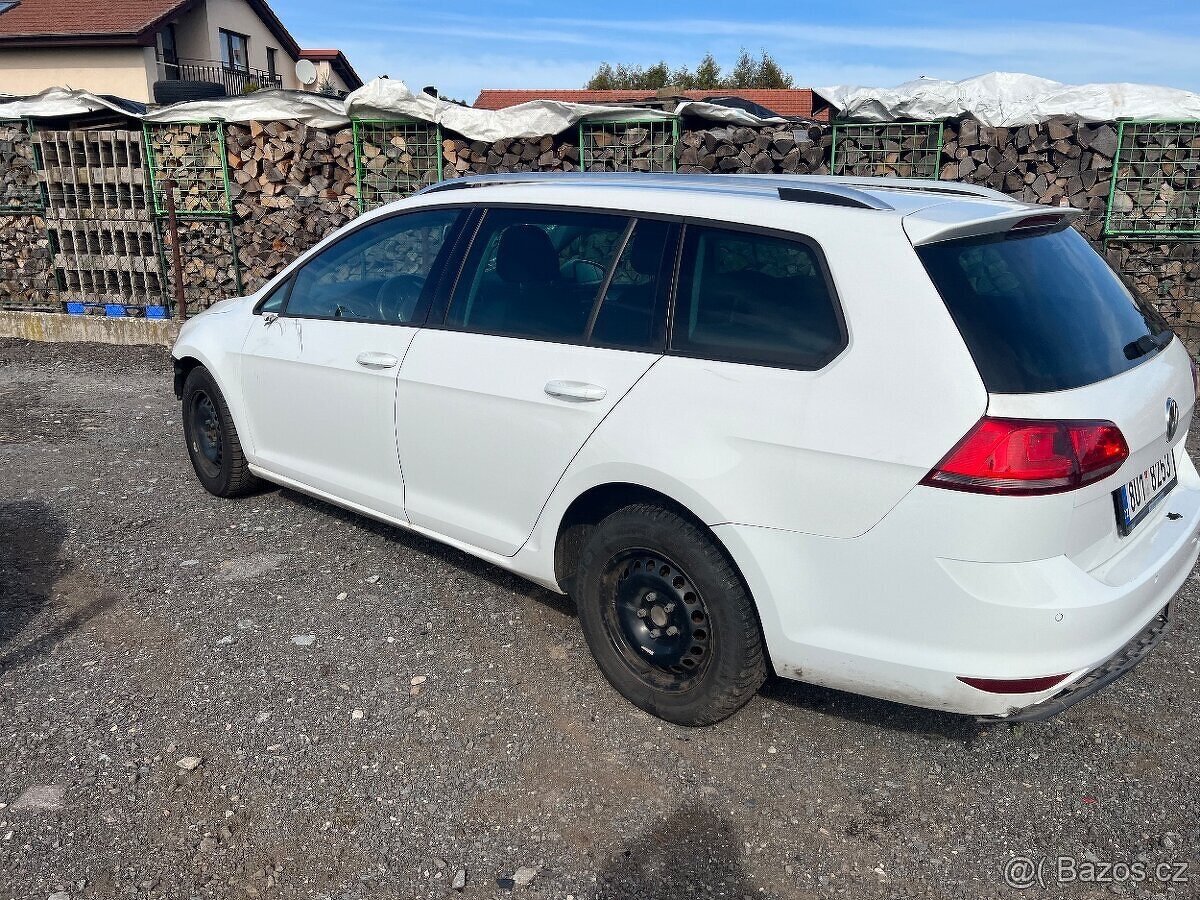 Díly VW Golf 1.6tdi variant,Bílá LC9A - 2