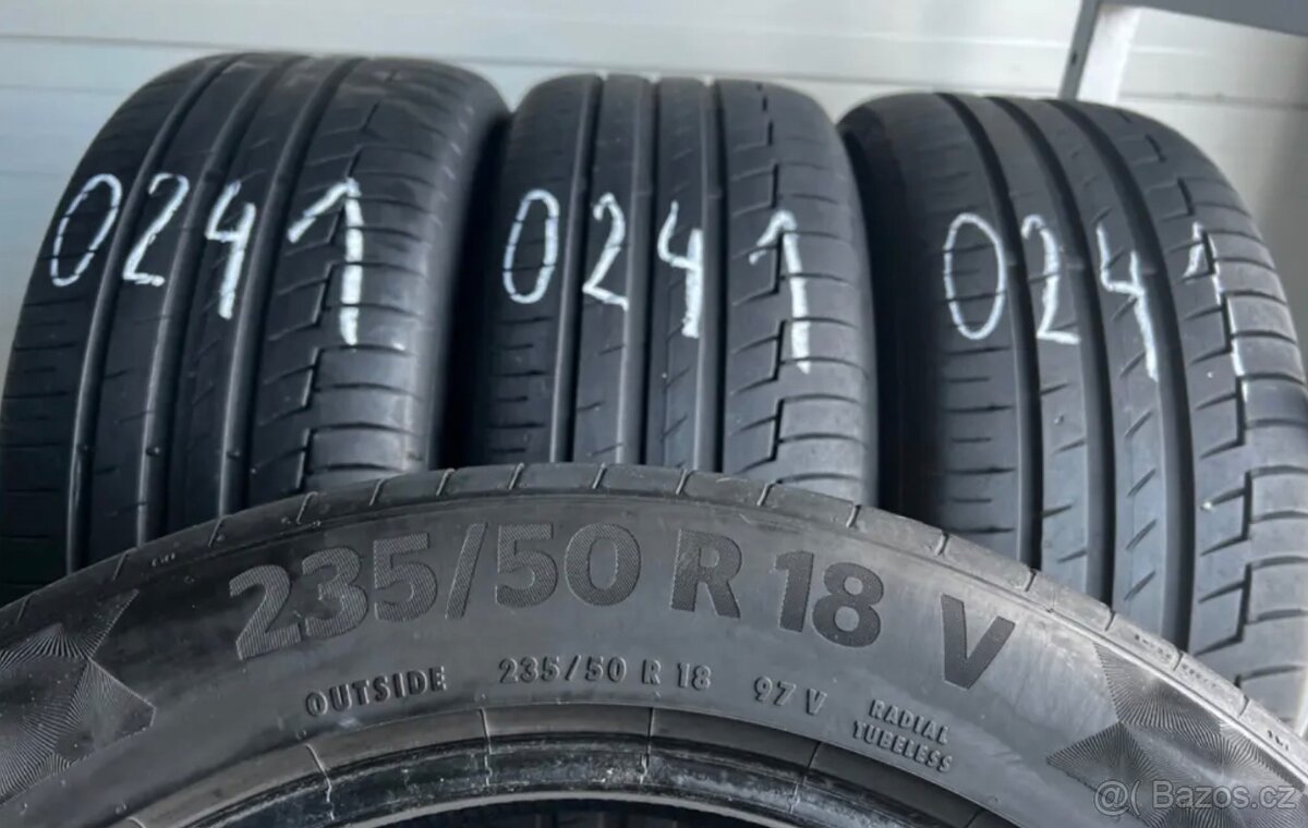 Letní sada č.0241 - Continental - 235/50/18 - 2