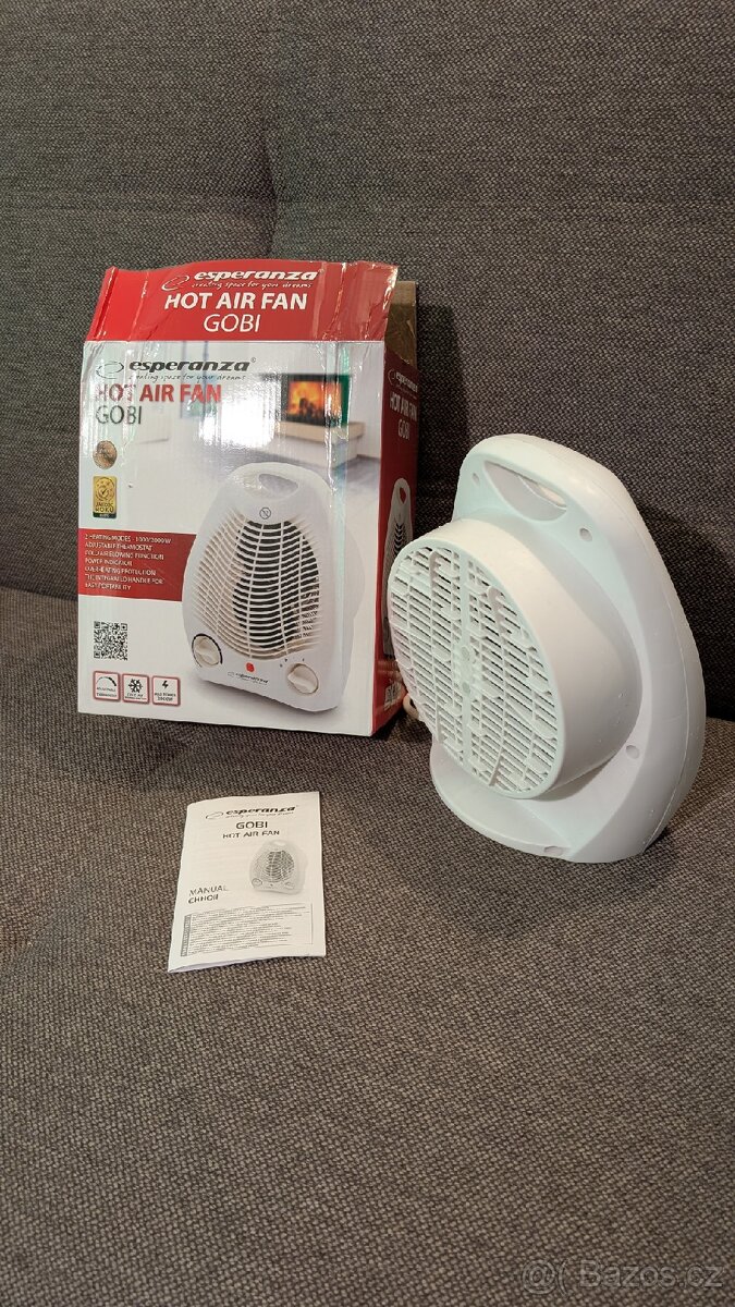 Horkovzdušný ventilátor NOVÝ - 2