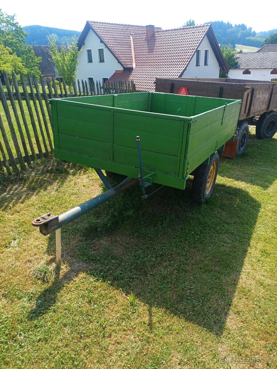 Prodám dvoukolák za traktor - 2