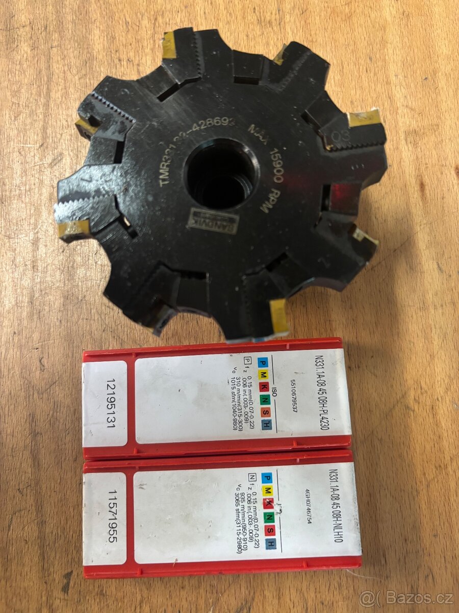 Sandvik T freza + 2 krabičky plátků - 2
