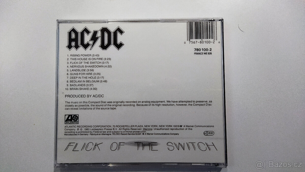 AC/DC - Flick of the Switch 1983 - 2