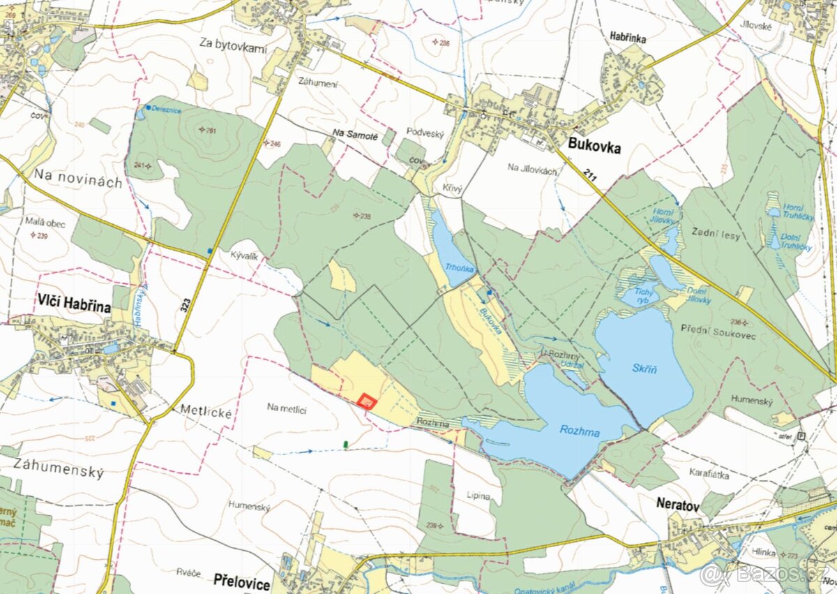 Zemědělská půda, prodej, Bukovka, Pardubice - 2