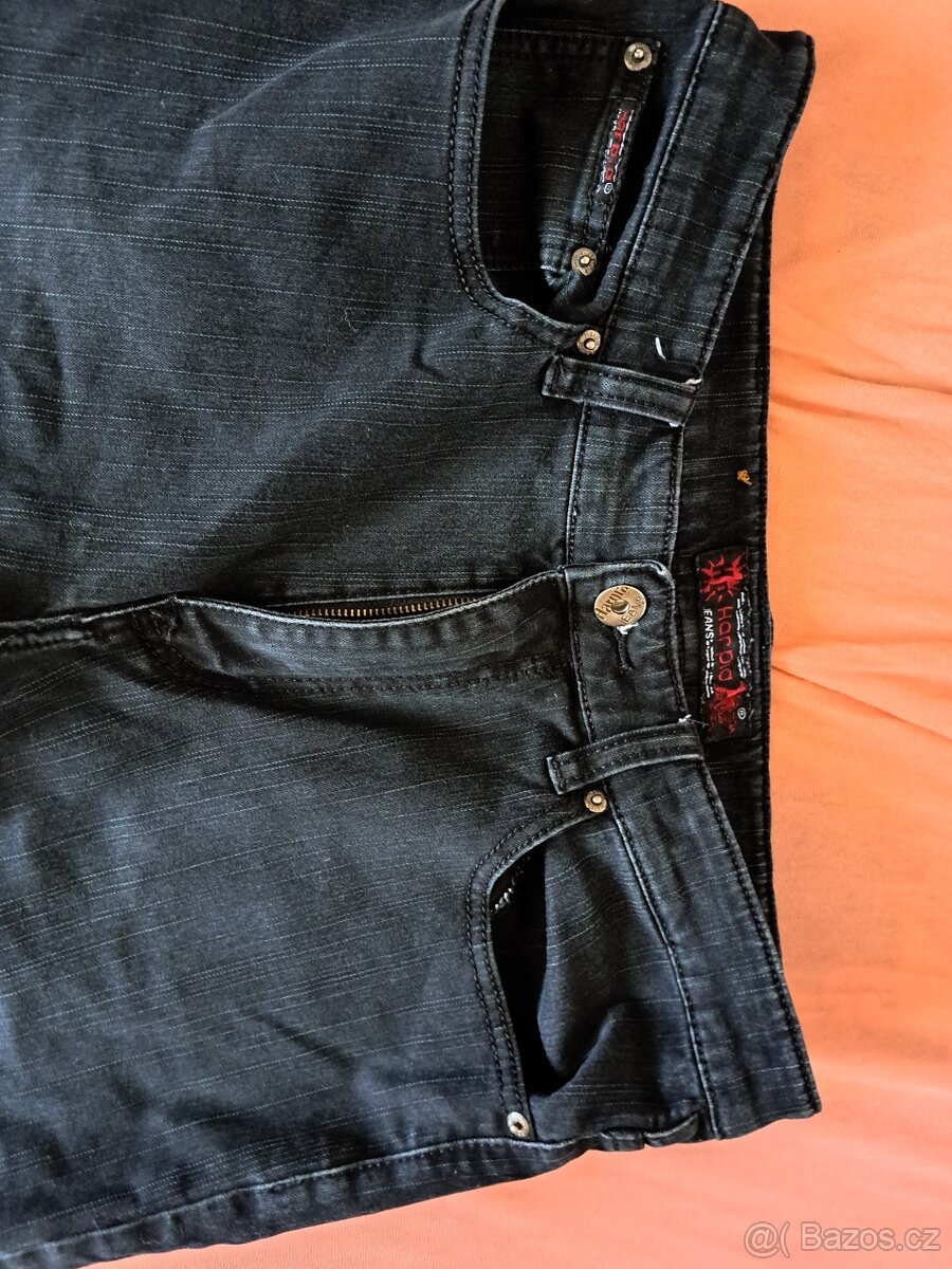 Tmavé džíny Harpia jeans (70) - 2