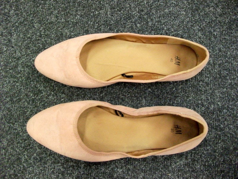 BALERÍNY, vycházková obuv zn. H&M, 39 - 2