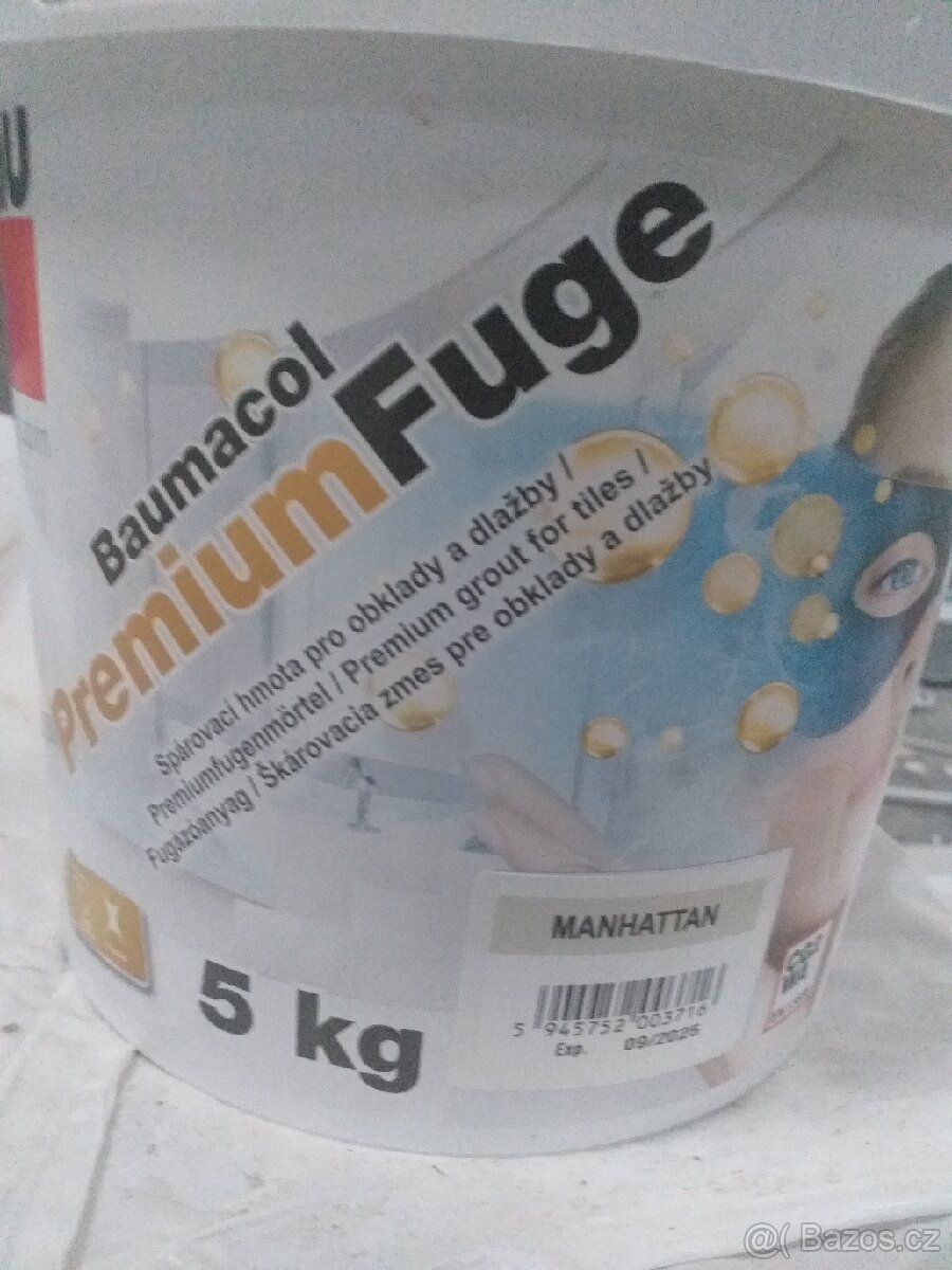 Spárovací hmota. - 2