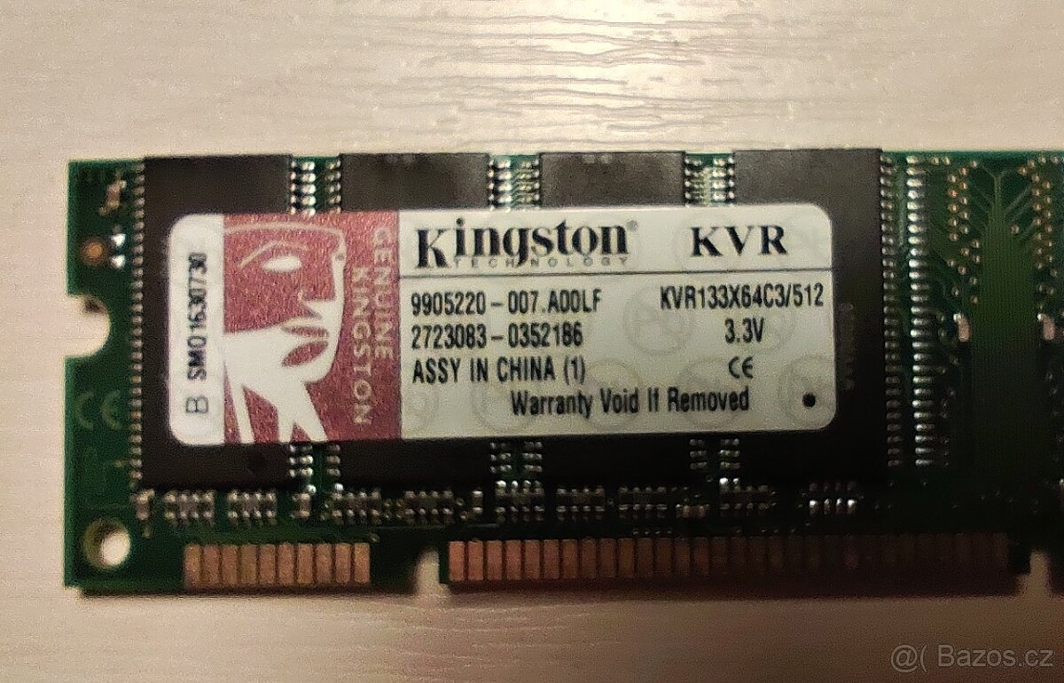 RAM SDRAM Kingston 512MB - 2