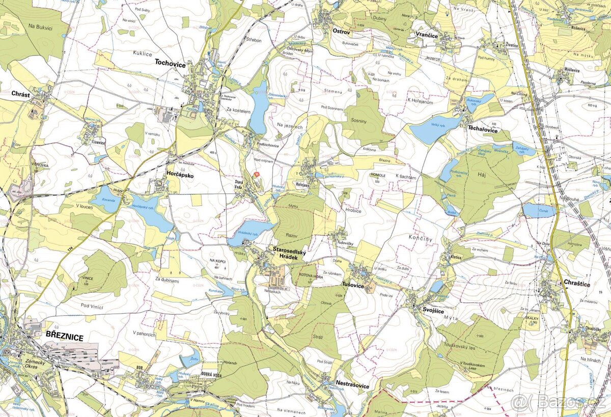 Zemědělská půda, prodej, Tochovice, Příbram - 2