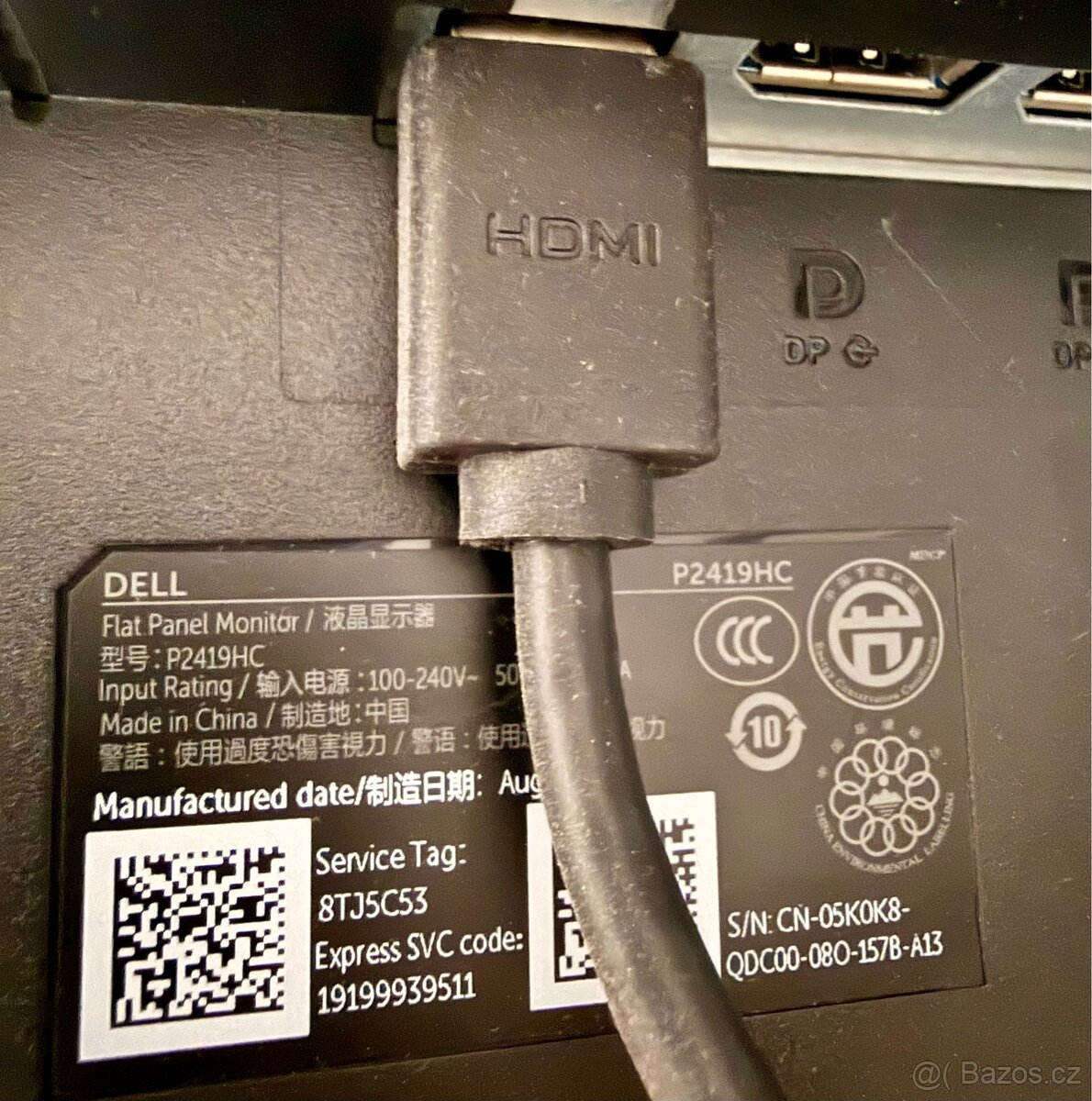 DELL P2419HC – 24” IPS, USB-C, pivot - 2