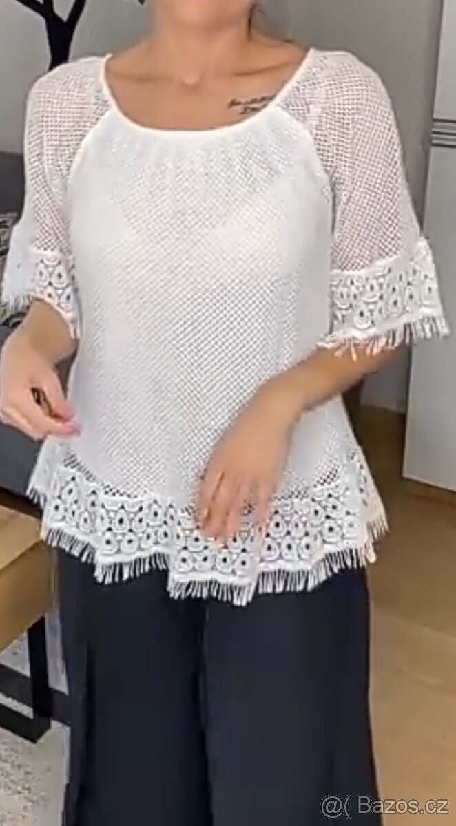 Dámská halenka - nová s visačkou - vel. M-L-XL - 2