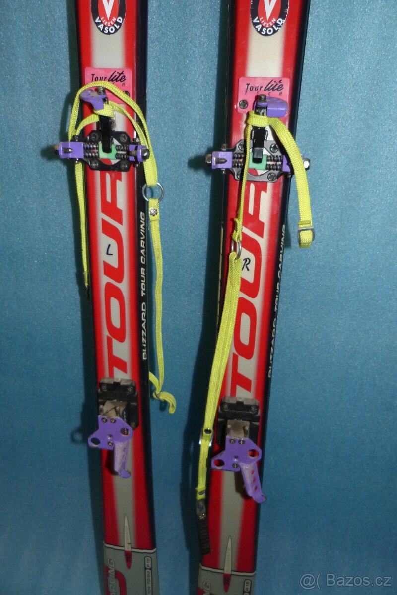 skialpové lyže BLIZZARD Tour Carving + vázání - 148 cm - 2