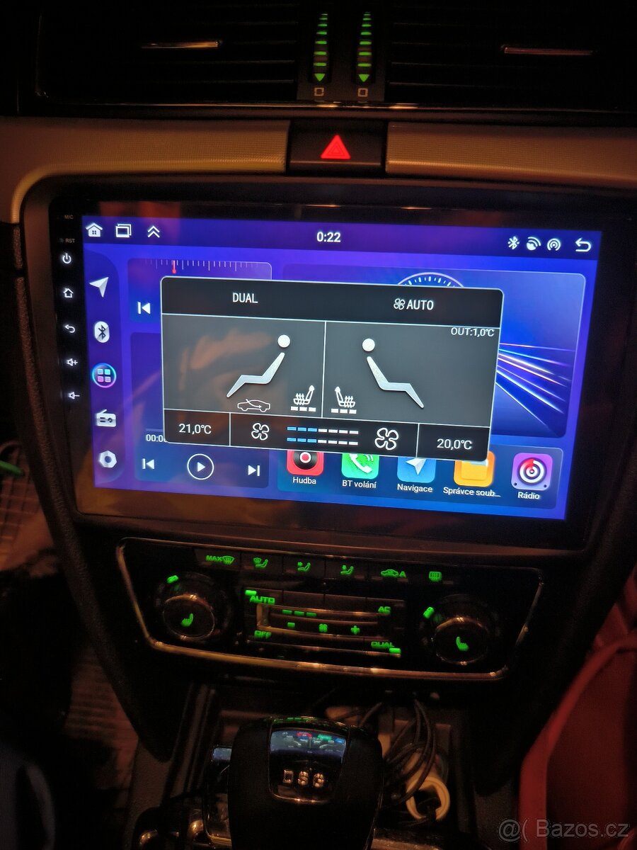 4+64G CarPlay Autoradio Skoda Octavia + Ramik DOPRAVA ZDARMA - 2